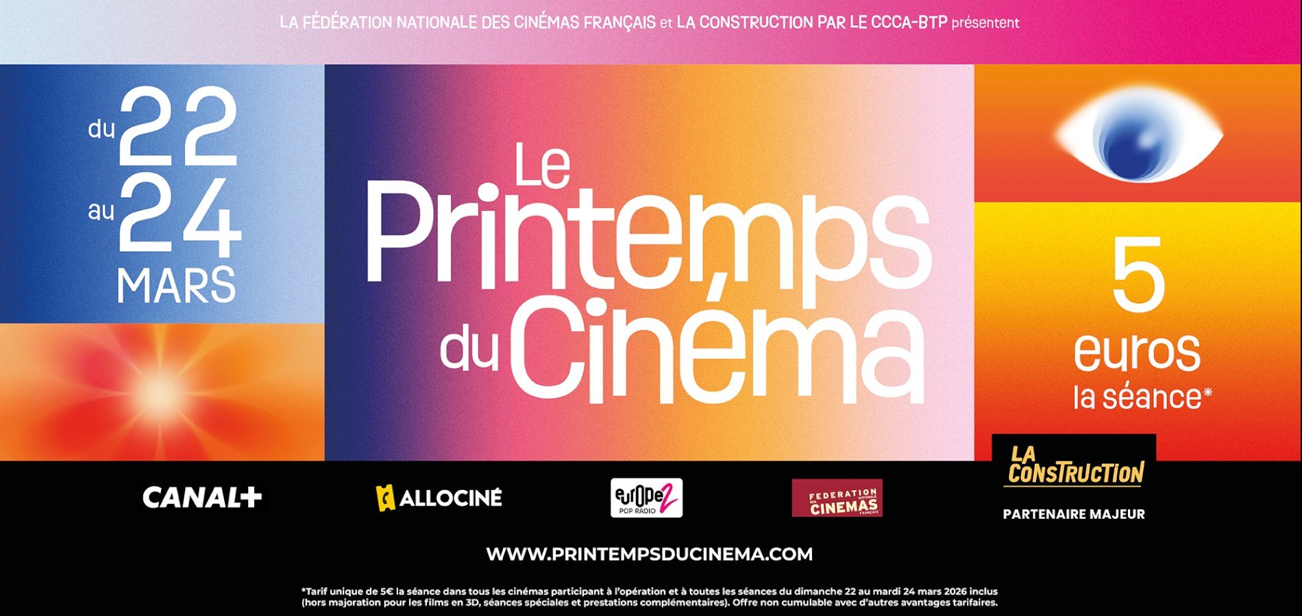 actualité EVT PRiNTEMPS DU CiNÉMA 2026
