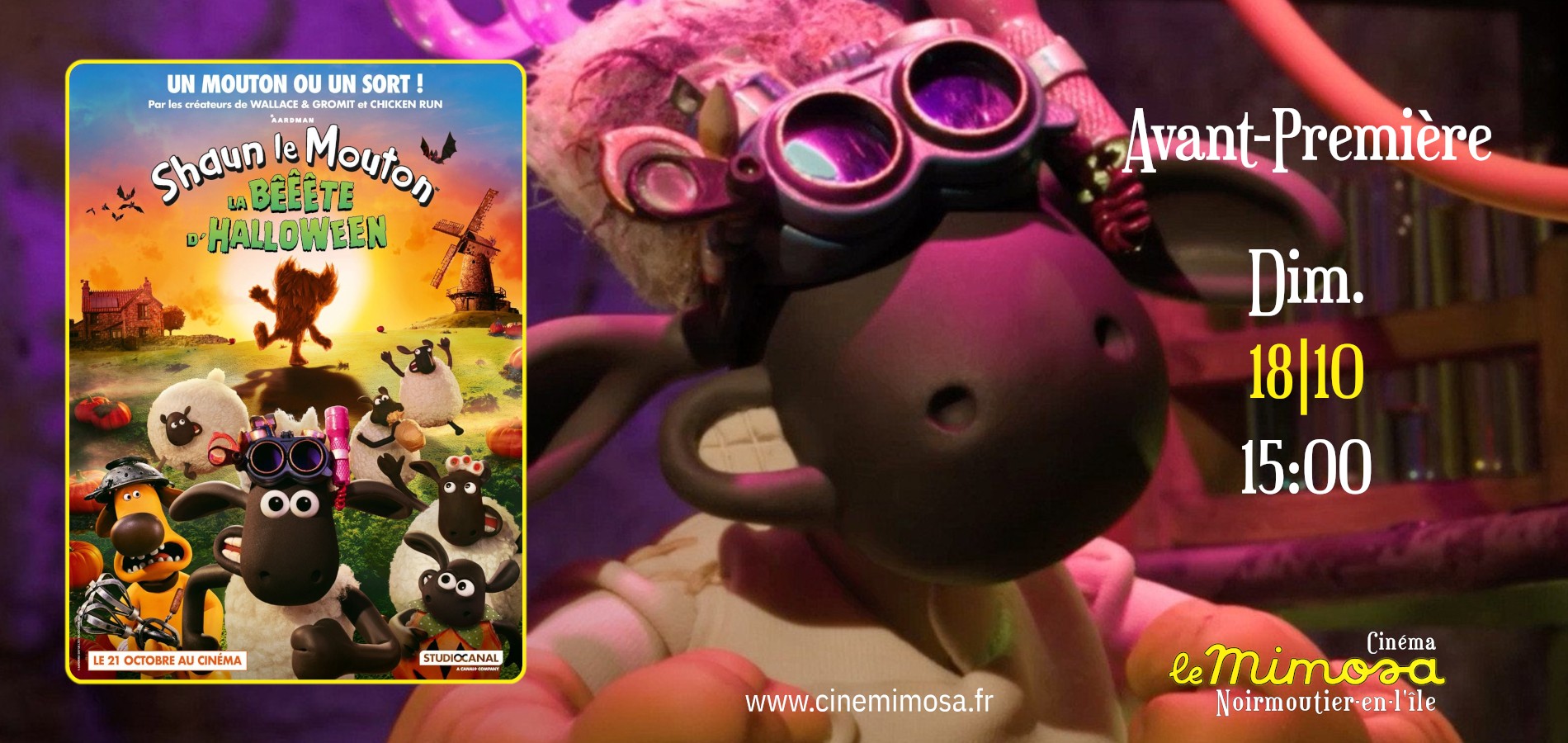 actualité AVP 1018 SHAUN ET LA BÊÊÊÊTE D'HALLOWEEN