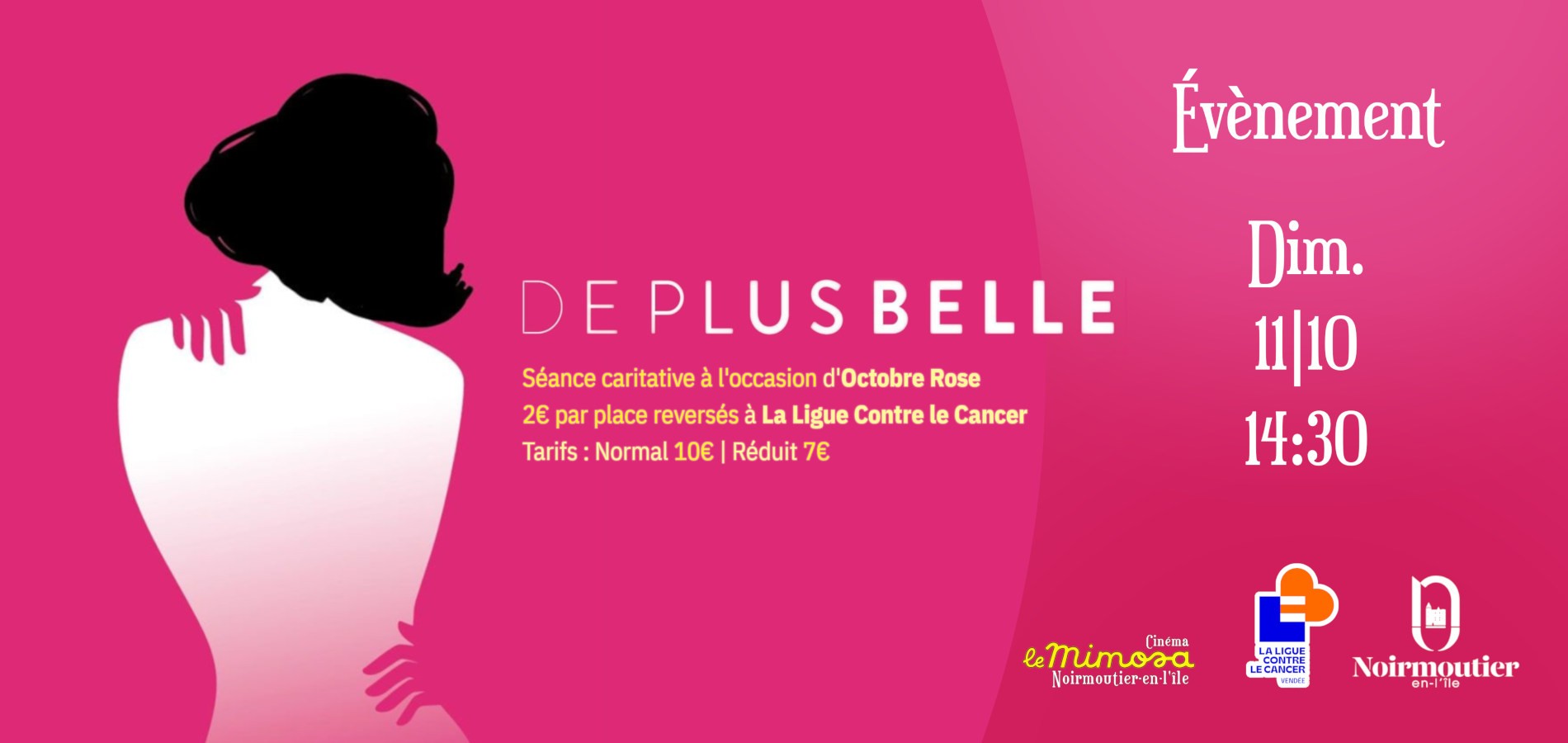 actualité EVT ⋅ DE PLUS BELLE ⋅ Dim 11|10 14:30 | LCC & Ville NO